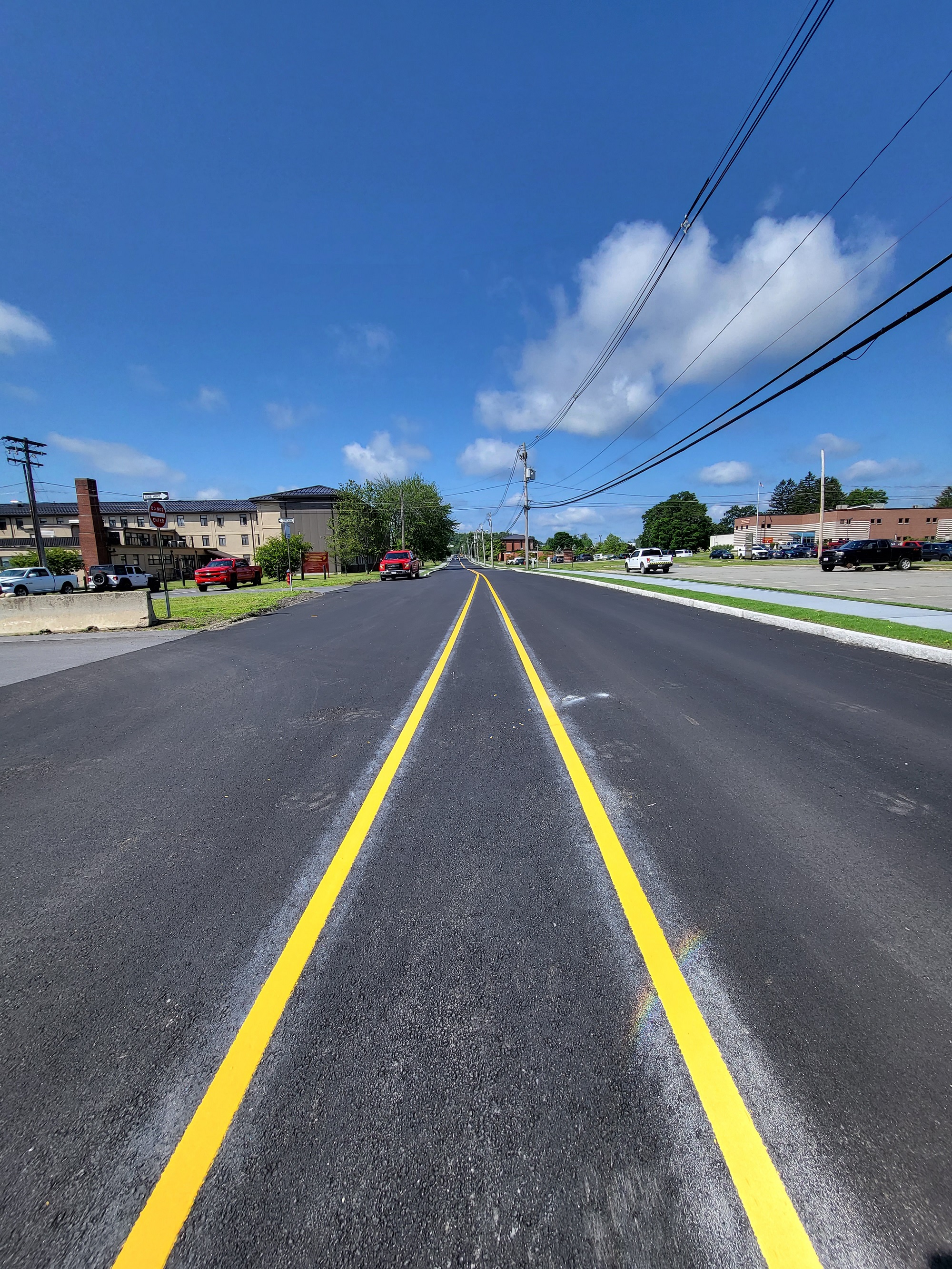Roadway reconstruction project